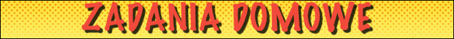 Zadania domowe